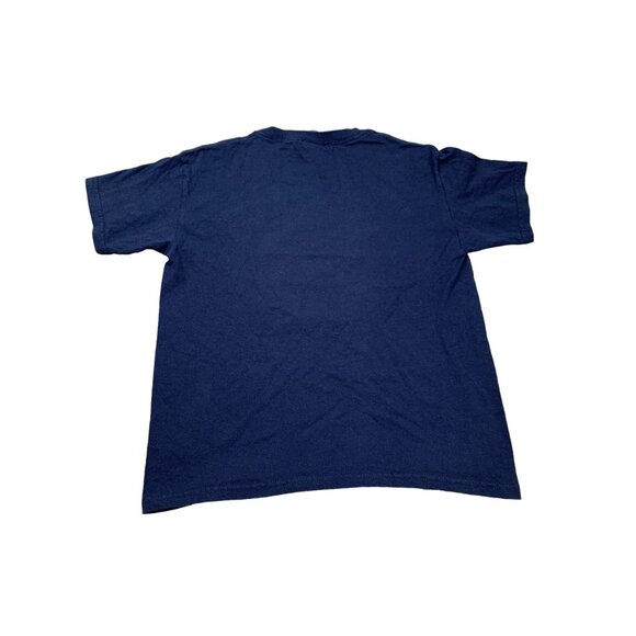 Ronald Reagan Presidential Library Youth Small Navy-Blue Shirt Republican Goat - Picture 2 of 9